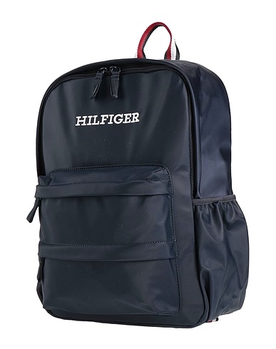 TOMMY HILFIGER 백팩 & 벨트백 미드나잇 블루 방직 섬유