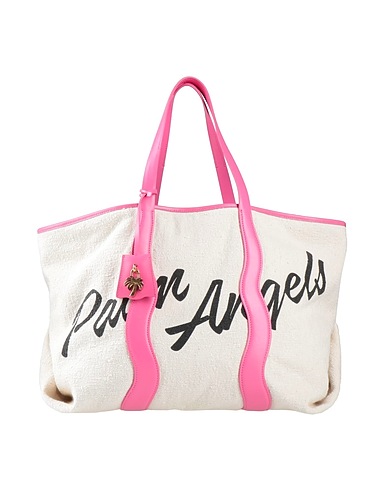 PALM ANGELS Handbag Beige Textile fibers