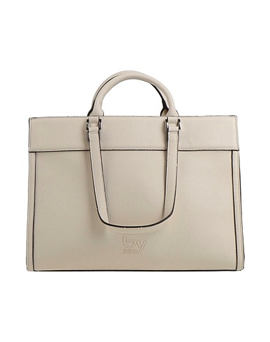BY BYBLOS Handbag Cream 100% Polyurethane