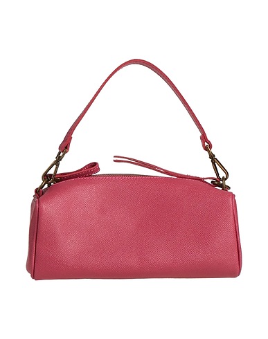 CORSIA Borsa a spalla Magenta Pelle