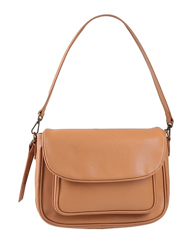 CORSIA Shoulder bag Camel Soft Leather