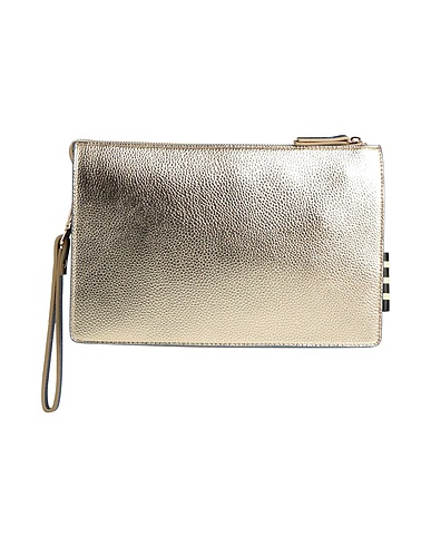 MANILA GRACE Handbag Gold 100% Polyurethane