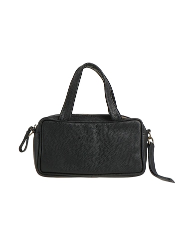 CORSIA Handbag Black Soft Leather