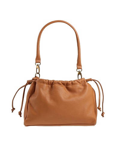 CORSIA Handbag Tan Soft Leather
