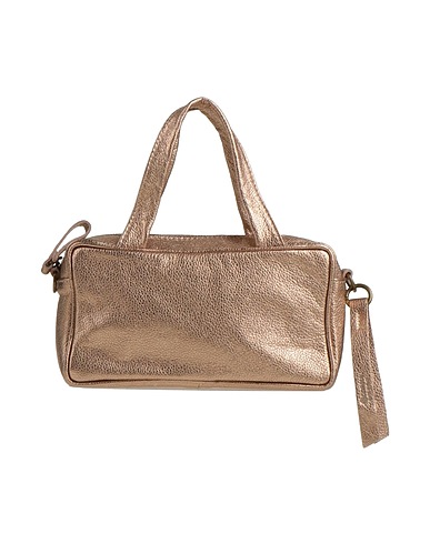 CORSIA ハンドバッグ カッパー 革