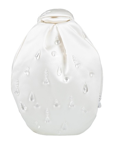 SIMONE ROCHA Handbag Ivory Textile fibers