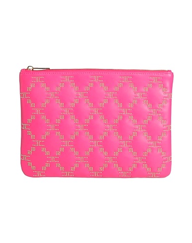 ELISABETTA FRANCHI Handbag Magenta 55% Polyester, 45% Polyurethane