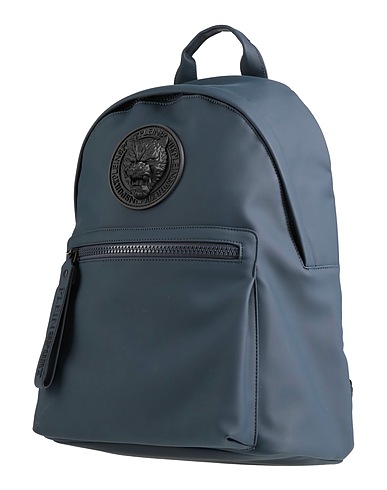PLEIN SPORT Rucksacks Navy blue 100% Polyurethane