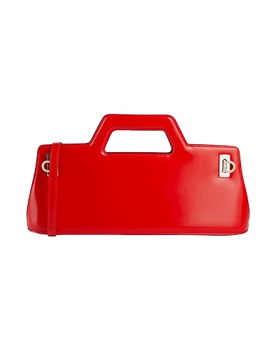 FERRAGAMO Handbag Red Calfskin