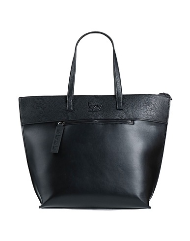 BY BYBLOS Borsa a mano Nero 100% Poliuretano