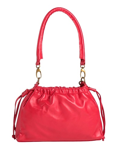 CORSIA Shoulder bag Red Soft Leather