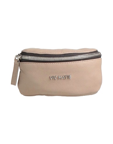 VIC MATIĒ Handbag Taupe Soft Leather