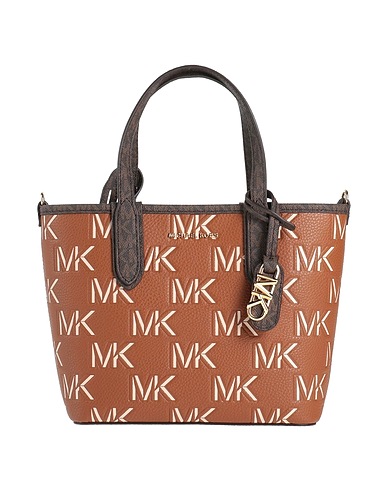 MICHAEL MICHAEL KORS Handtasche Braun 60% Polyurethan, 20% Baumwolle, 20% Polyester