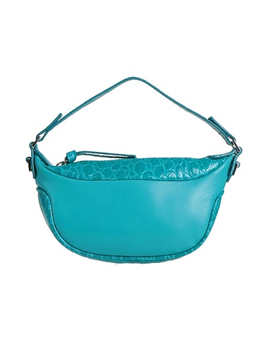 BY FAR Handbag Emerald green 50% Lambskin, 50% Bovine leather