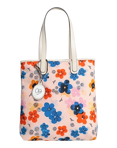 I OE F Handtasche Hellrosa 100% Baumwolle