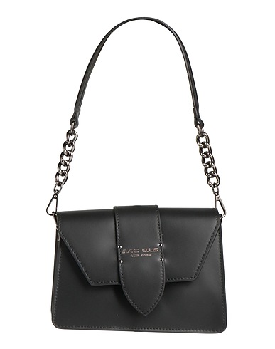 MARC ELLIS Handbag Black 100% Soft Leather