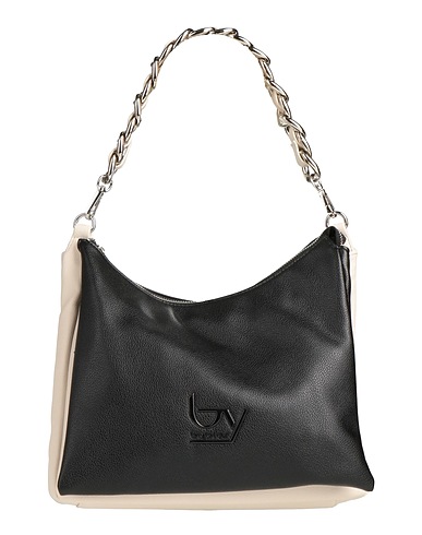 BY BYBLOS Handbag Black 100% Polyurethane