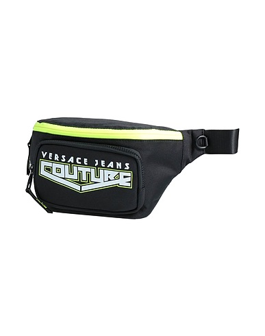 VERSACE JEANS COUTURE Belt Bags Black 100% Polyester
