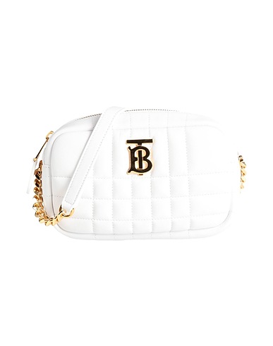 BURBERRY Cross-body bags White 100% Lambskin
