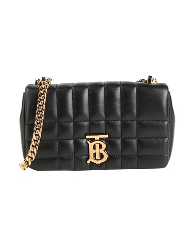 BURBERRY Shoulder bag Black Leather