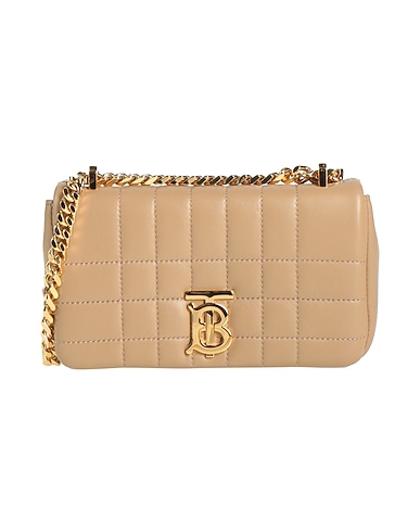 BURBERRY Shoulder bag Camel Leather