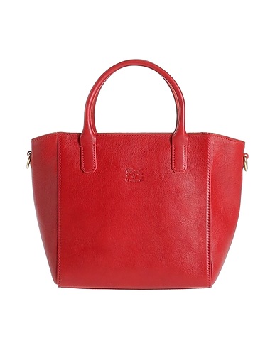 IL BISONTE Handbag Red Leather
