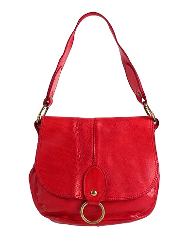CAMPOMAGGI Handbag Red Bovine leather