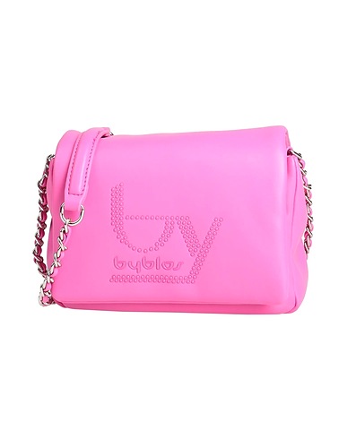 BY BYBLOS Across-body bag Fuchsia 100% Polyurethane
