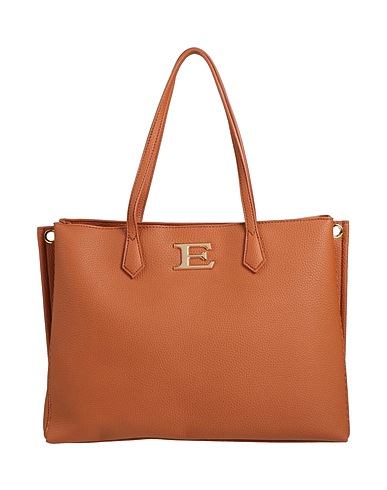 ERMANNO FIRENZE Handbag Brown 100% Polyurethane