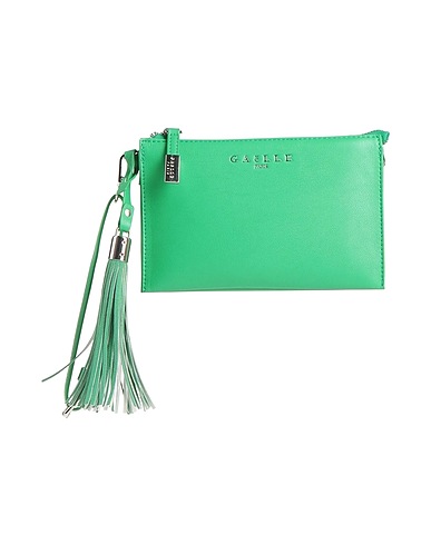 GAëLLE Paris Borsa a mano Verde Fibre tessili
