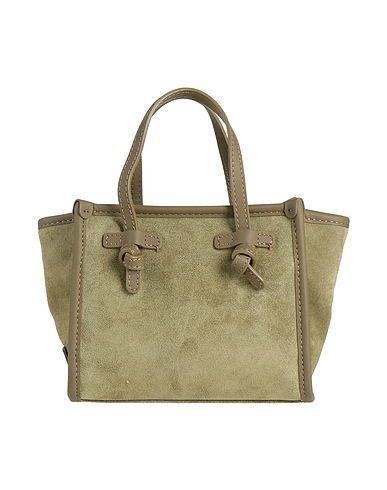 GIANNI CHIARINI Handbag MARCELLA CLUB Military green Soft Leather