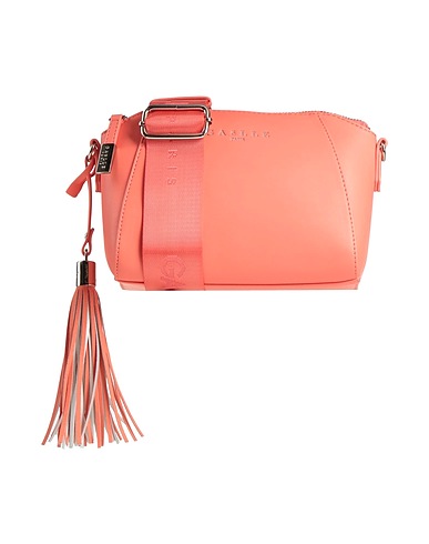 GAëLLE Paris Across-body bag Salmon pink 100% Polyurethane, Polyester