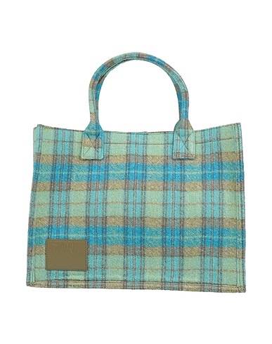 SANDRO Handbag Sage green 100% Virgin Wool