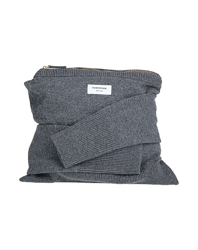 THOM BROWNE Handbag Grey Merino Wool