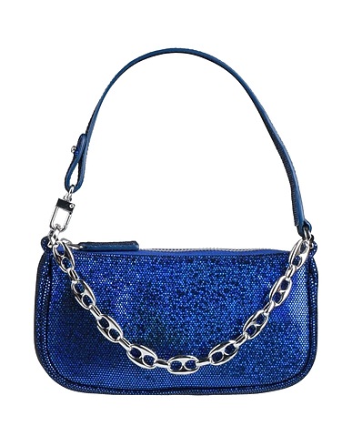 BY FAR Handbag Bright blue 100% Goat skin