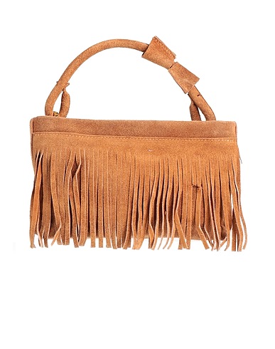 MY-BEST BAG Handbag Brown Leather