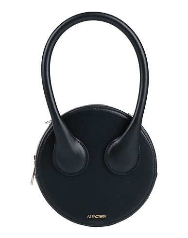 AZ FACTORY Handbag Black Leather