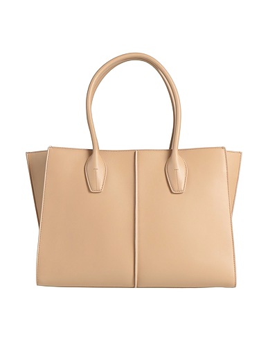 TOD'S Handbag Beige 100% Calfskin