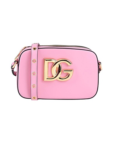 DOLCE&GABBANA Borsa a tracolla Rosa 100% Pelle di vitello