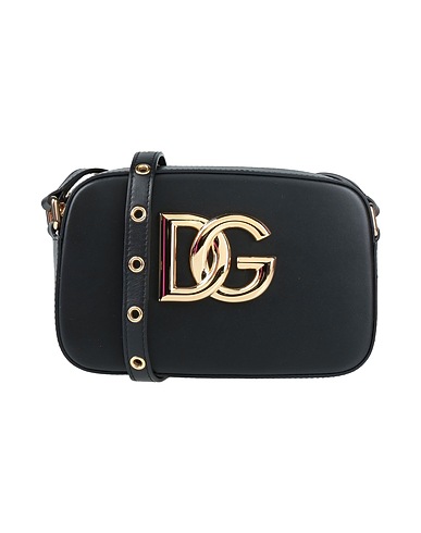 DOLCE&GABBANA Borsa a tracolla Nero 100% Pelle di vitello