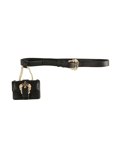 VERSACE JEANS COUTURE ウエストポーチ ブラック ポリエステル 100%