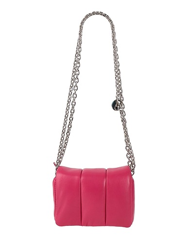 STAND STUDIO Handtasche Fuchsia Lammleder