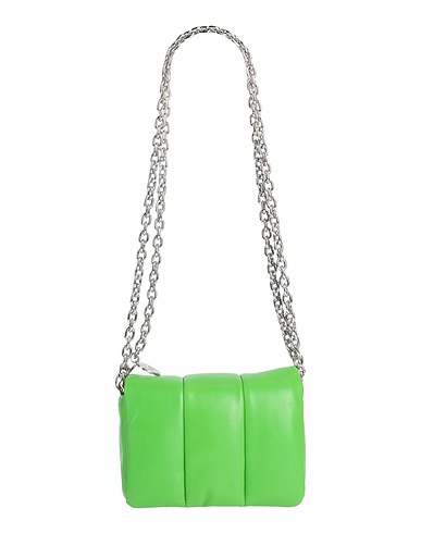 STAND STUDIO Handbag Lime green Lambskin