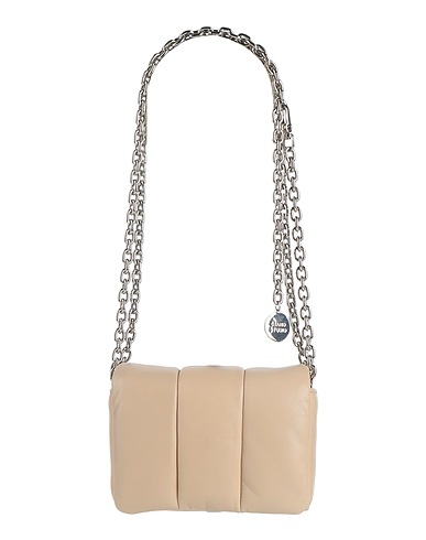 STAND STUDIO Handbag Beige Lambskin