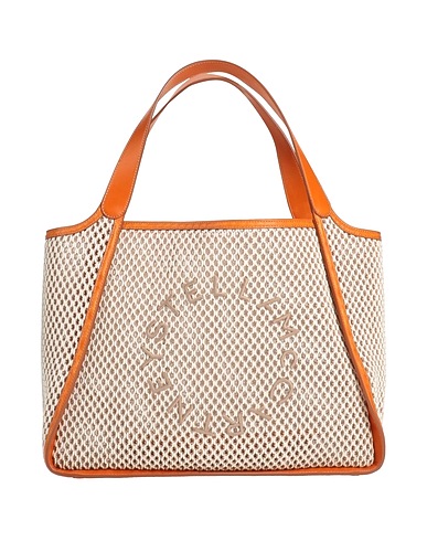 STELLA McCARTNEY Handbag Ivory 80% Cotton, 15% Polyester, 5% Other Fibres, Polyurethane, Polyamide