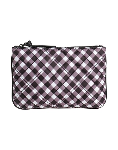 PINKO Pouch Black 100% Polyester, Polyurethane, Cotton