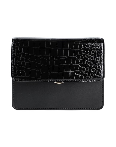 ONLY Borsa a spalla Nero 100% Poliestere, Spalmato poliuretano