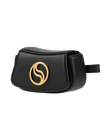 STELLA McCARTNEY Belt Bags Black 100% Polyester, Polyurethane
