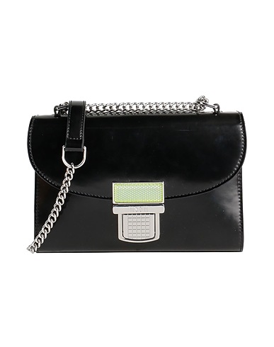 MSGM Cross-body bags Black 100% Polyurethane