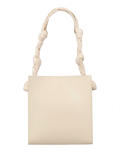 JIL SANDER Shoulder bag Ivory Calfskin